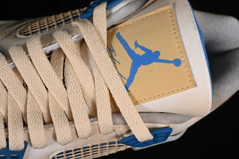 All categories Air Jordan Jordan series basketball shoes Air Jordan 4 Water Arrow x Jordan Air Jordan 4 Retro AJ4 Joe 4 Water Arrow joint model basketball shoes 308797-105